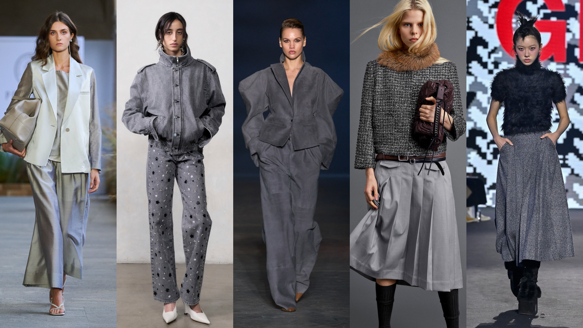 تنسيقات باللون الرمادي الدخاني