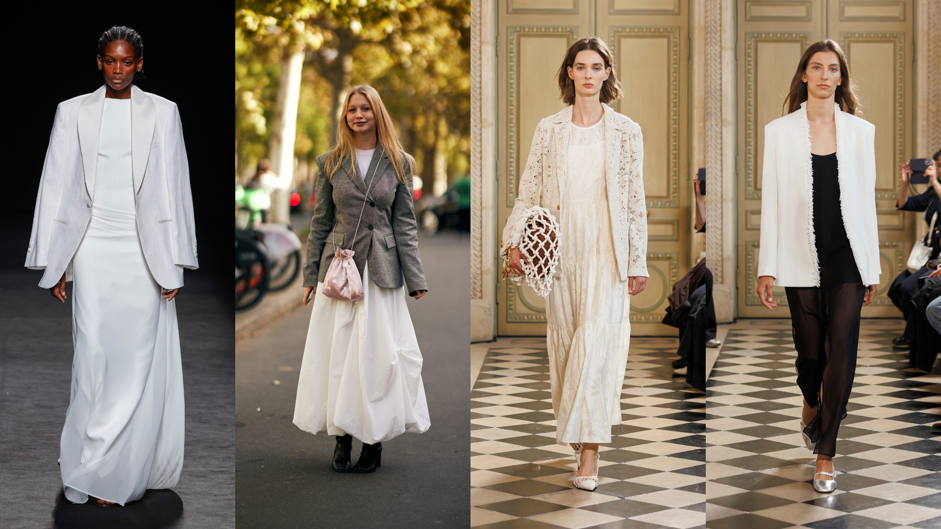 تنسيقات متعددة من الفساتين الطويلة لمناسبات مختلفة في العيد