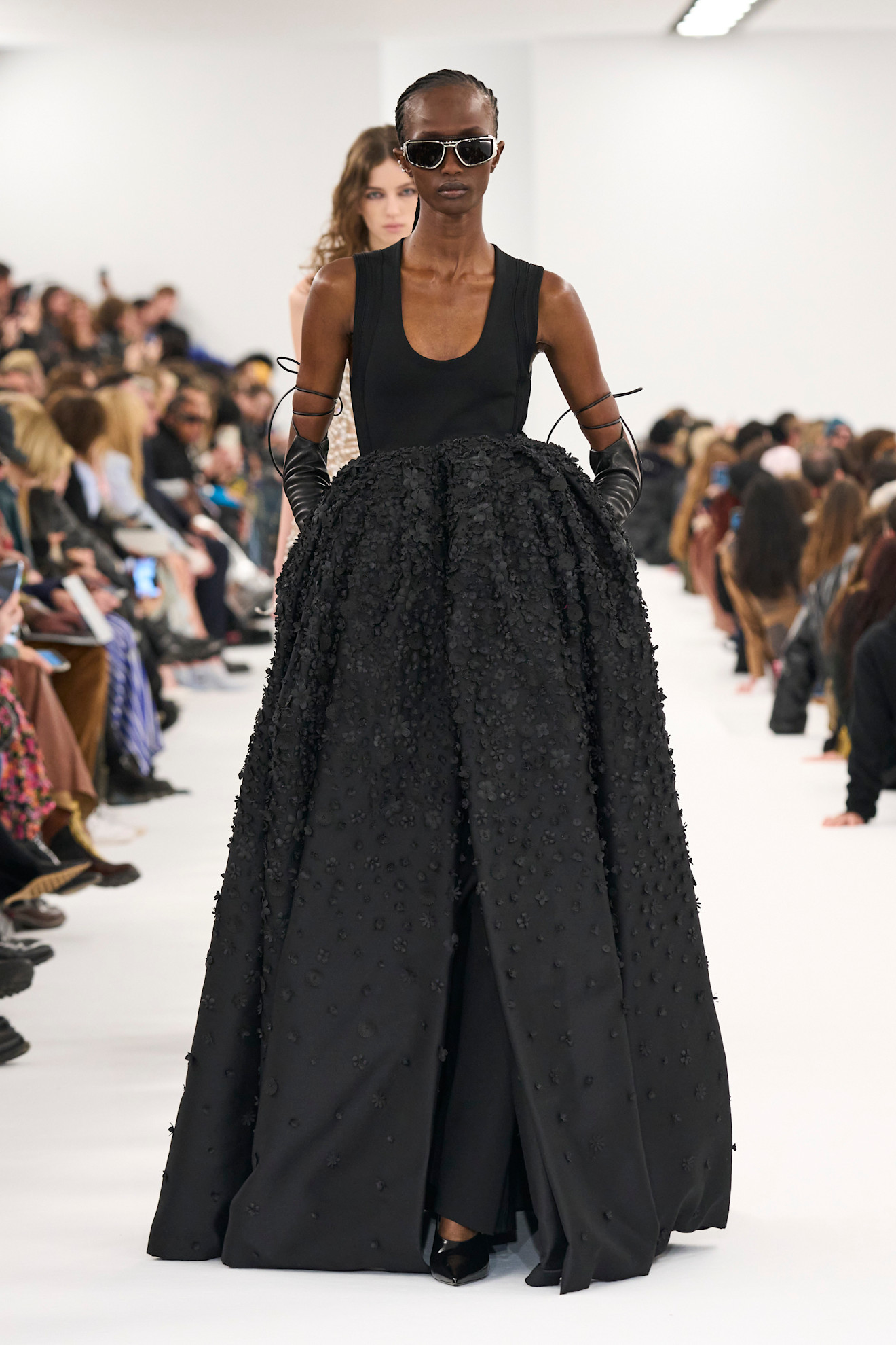تنورة فستان بخصر عالي من Givenchy