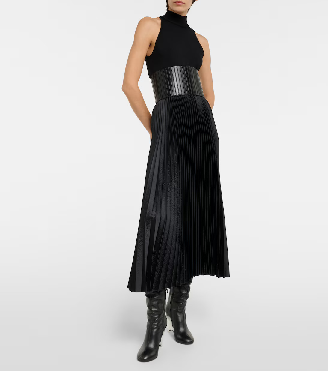 تنورة pleated من Alaïa