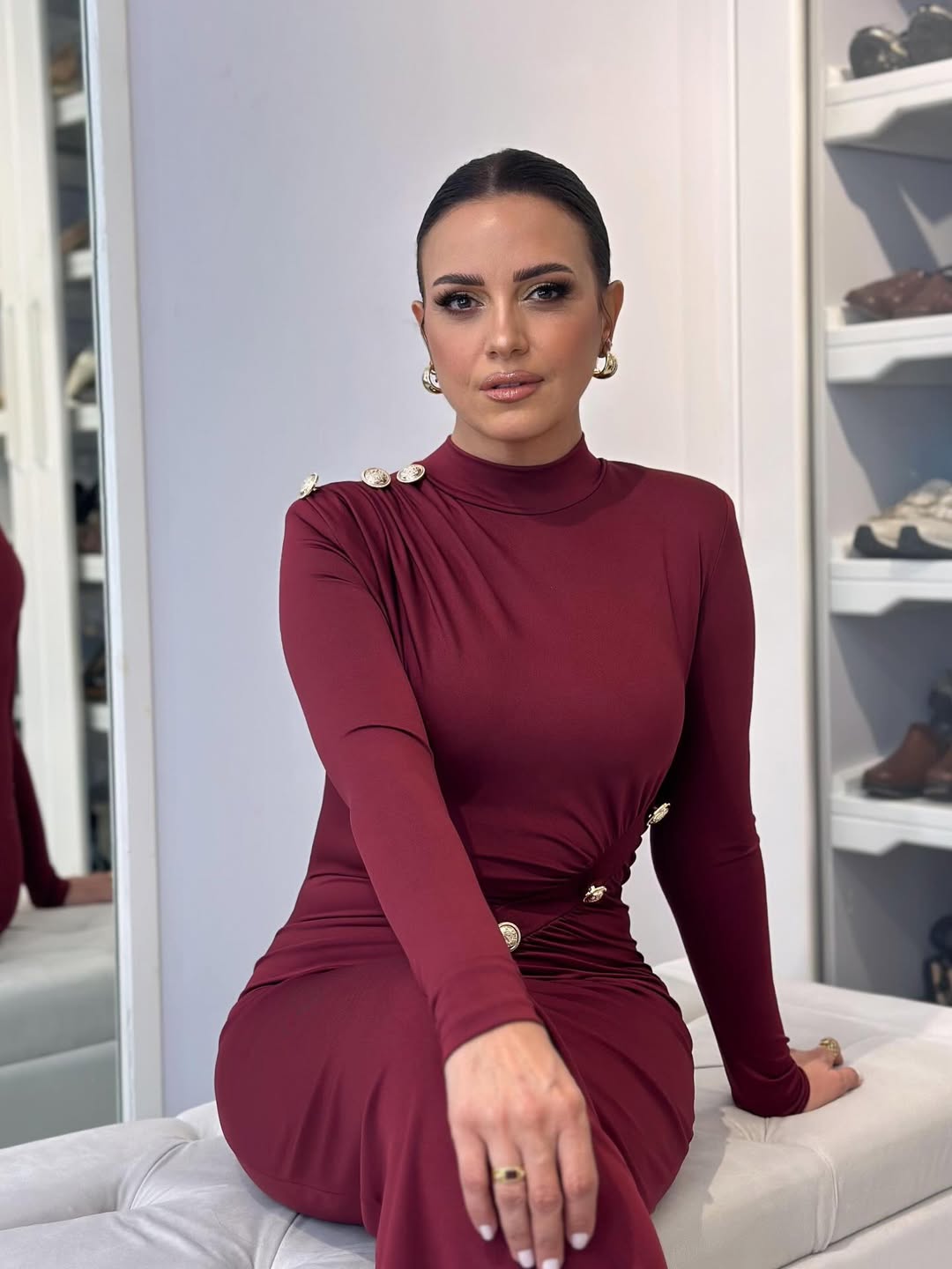 تهتم ريهام عبد الغفور بتطبيق لوكات مكياج مميزة