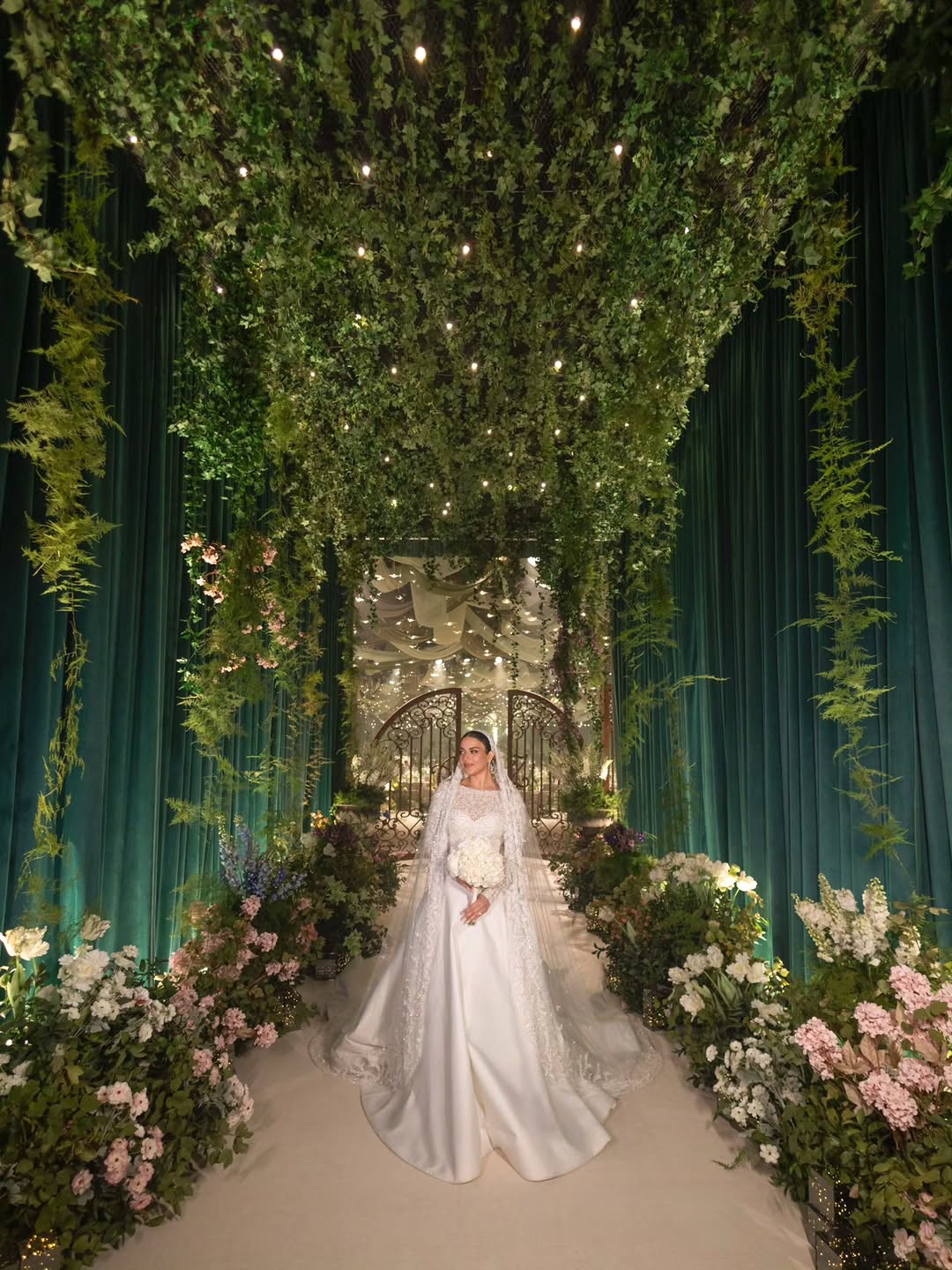 ثيم حفل الزفاف الحديقة تنظيم @fift15n