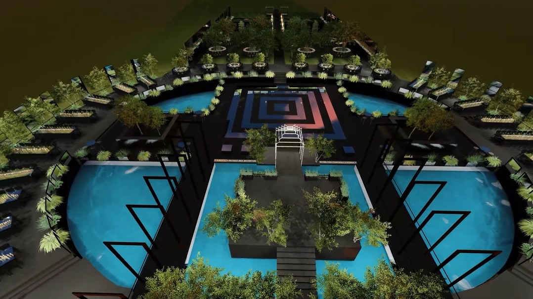 جانب من صورة بالمسيرة لـ Production Lab