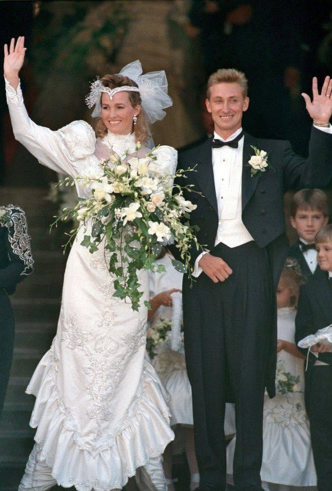 جانيت جونز Janet Jones وواين جريتزكي Wayne Gretzky
