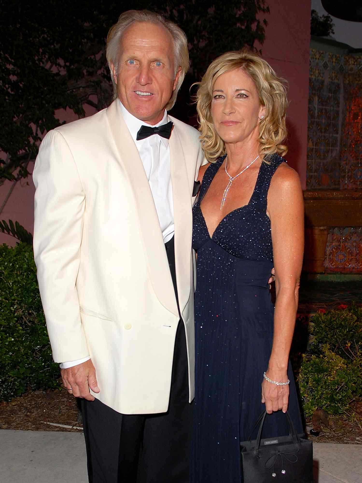 جريج نورمان Greg Norman وكريس إيفرت Chris Evert