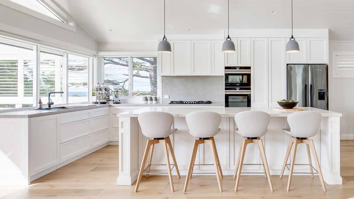 جزيرة المطبخ كعنصر محوري