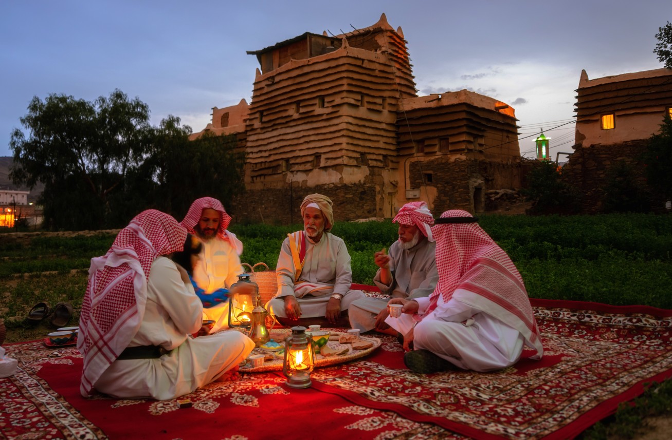 جلسات من الزمن الجميل في عسير البهية