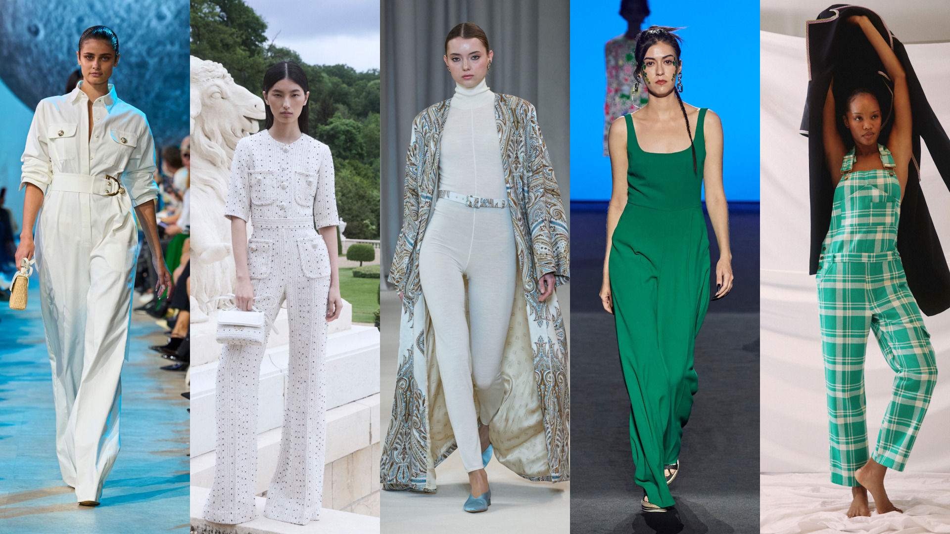 جمبسوتس نهارية ومسائية من Rosie Assoulin وGreedilous وBiagiotti وElie Saab وElie Saab