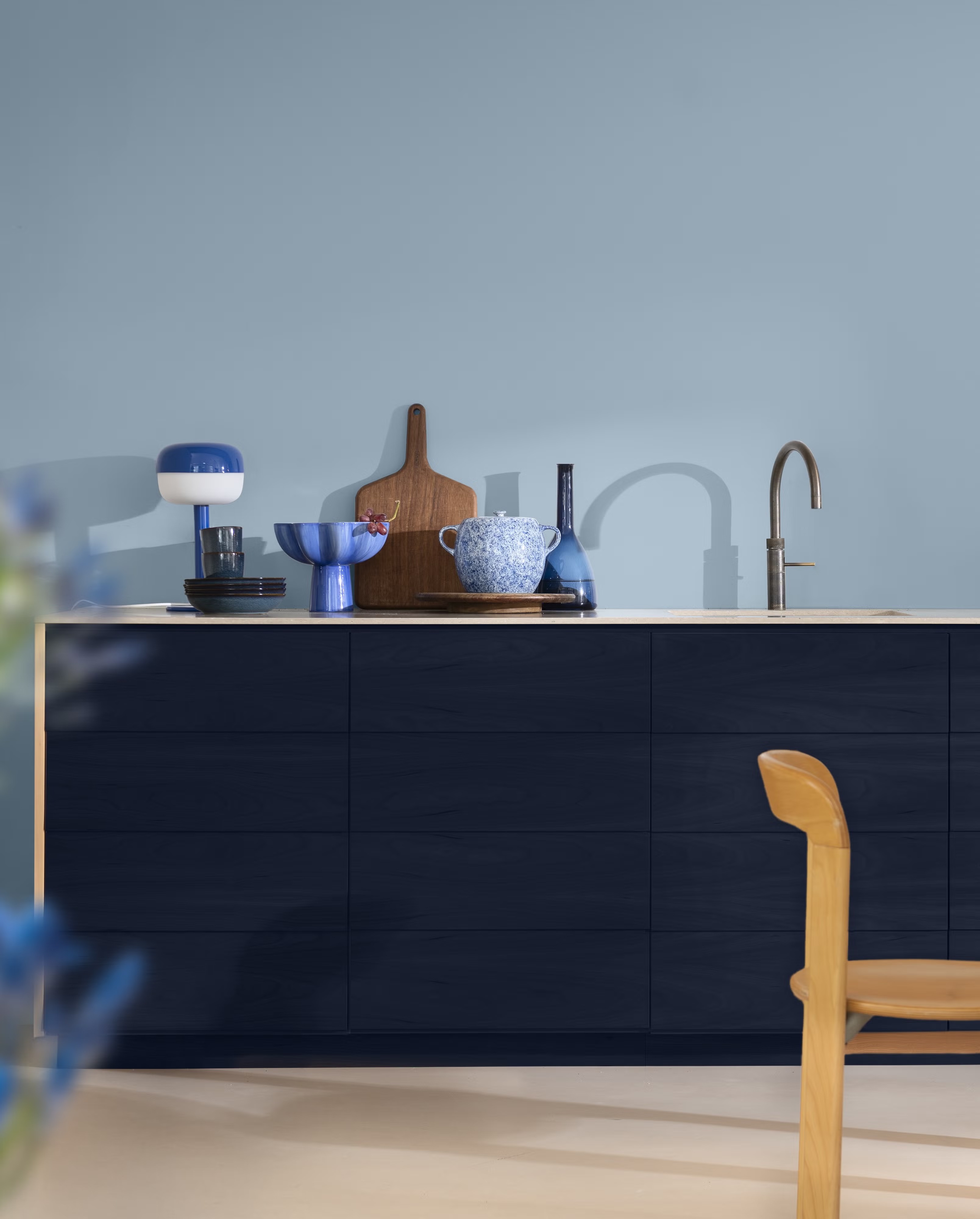 جميع درجات الأزرق