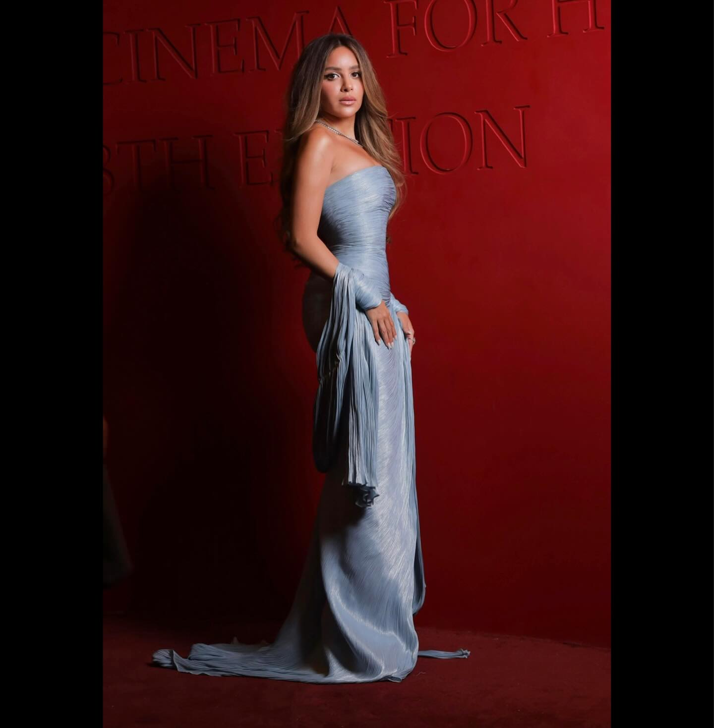 جميلة عوض بمجوهرات من علامة DIAMOND JEWELLERY HOUSE