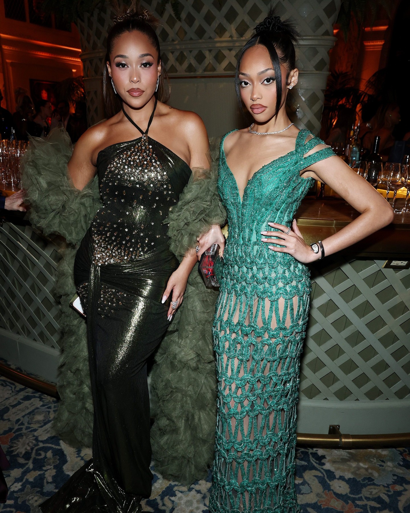 جوردين وودز وشقيقتها