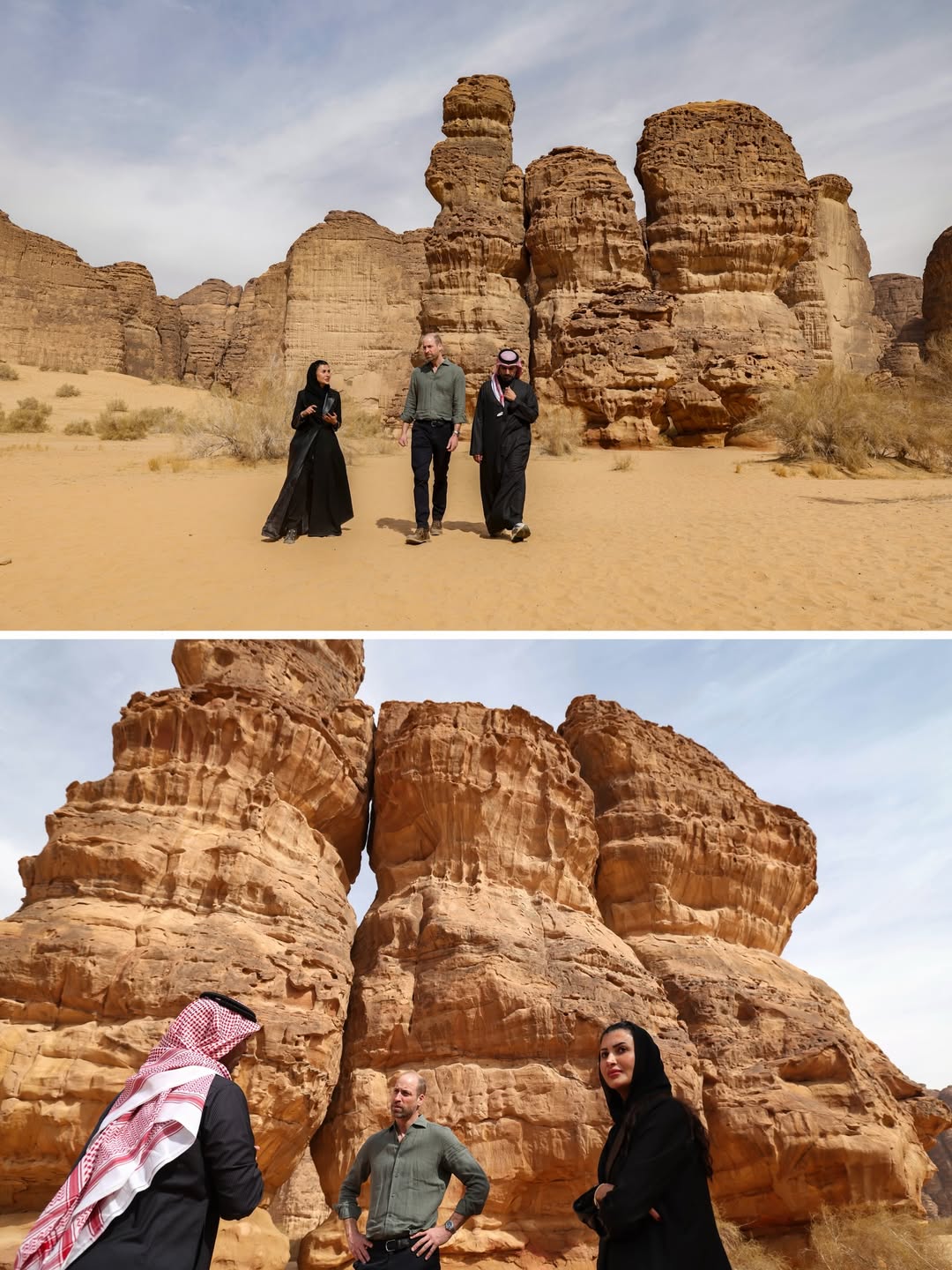 جولة ساحرة بين جبال العلا المهيبة لأمير ويلز