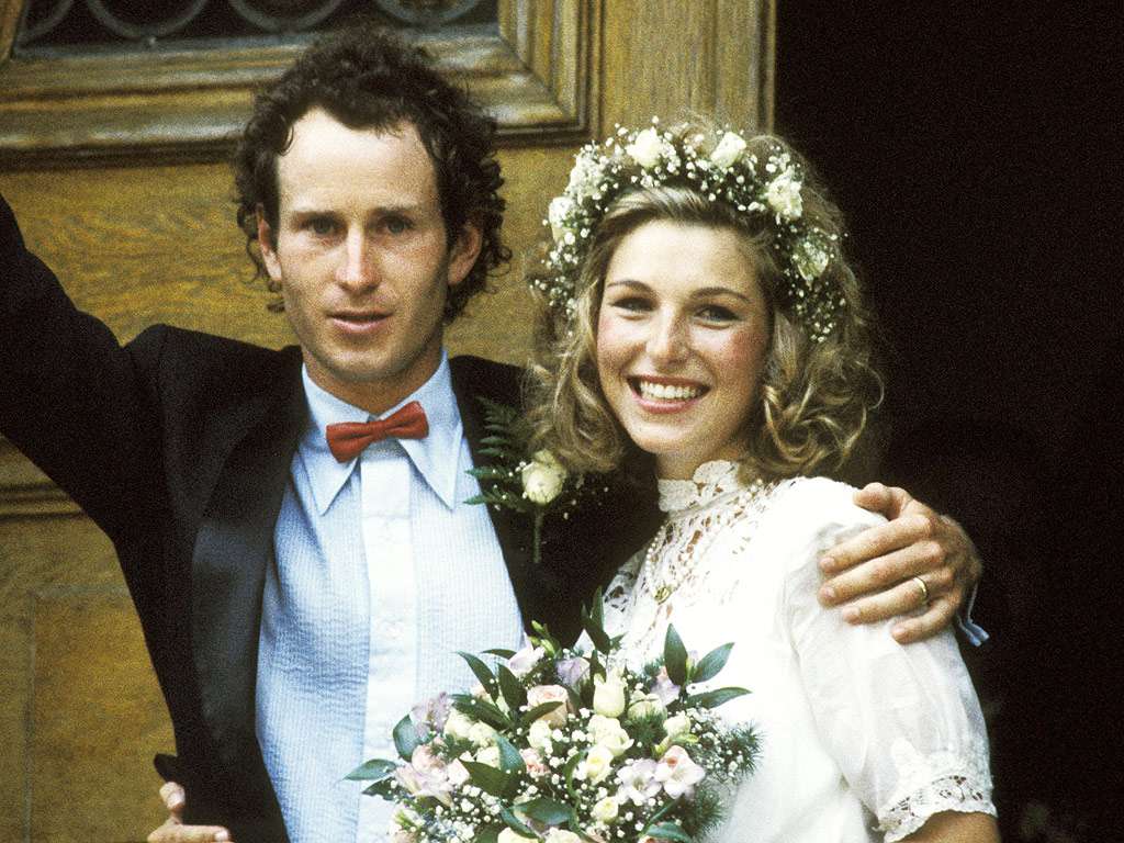 جون ماكنرو John McEnroe وتاتوم أونيل Tatum O'Neal