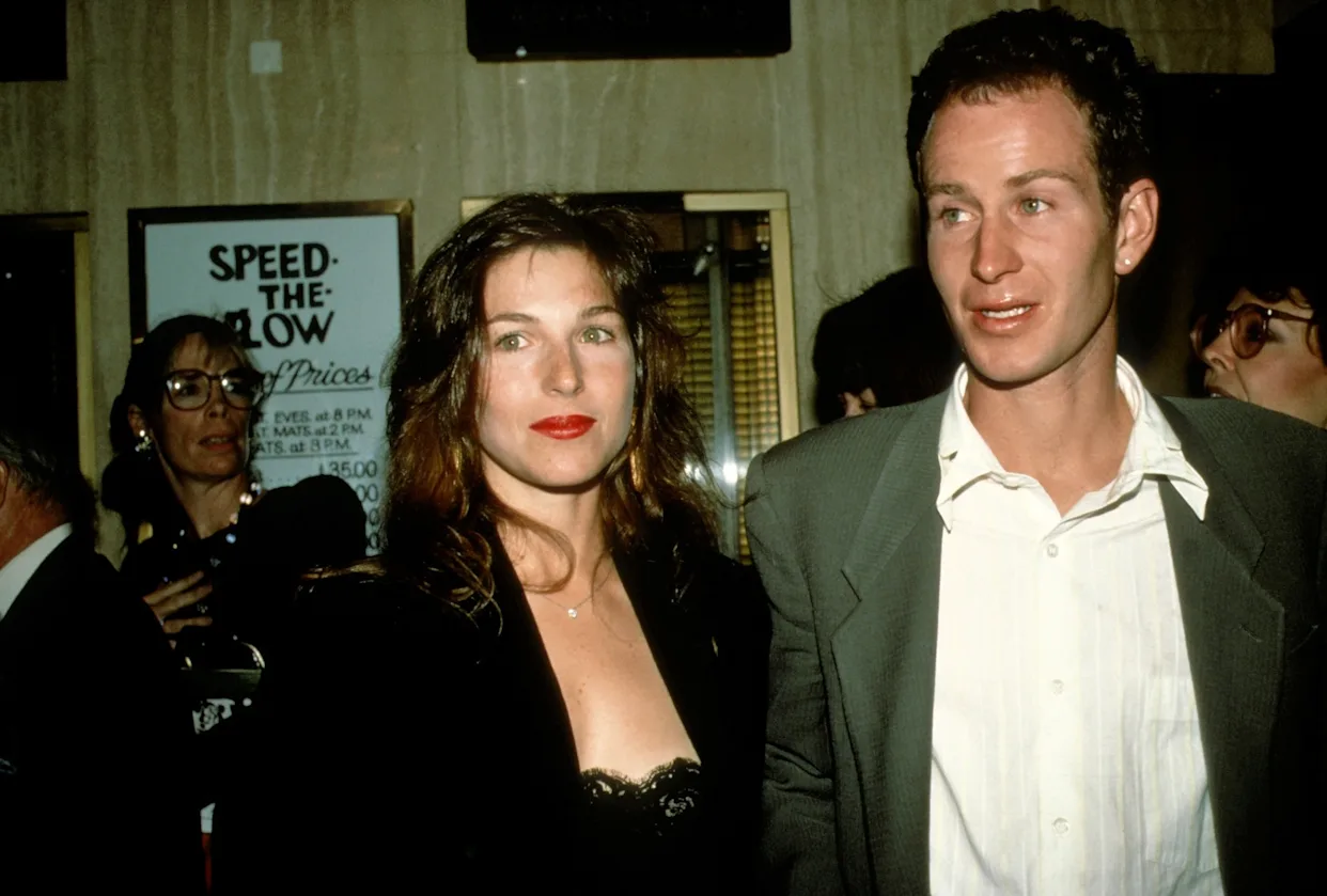 جون ماكنرو John McEnroe وتاتوم أونيل Tatum O'Neal