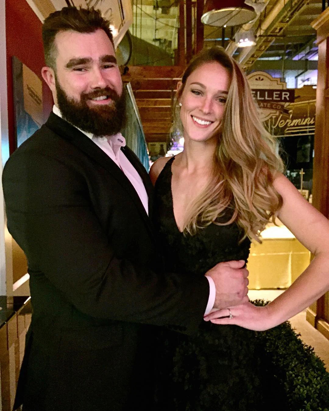 جيسون Jason Kelce وكايلي كيلسي Kylie Kelce