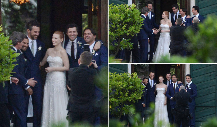 جيسيكا تشاستين JESSICA CHASTAIN وجيان لوكا باسي دي بريبوسولو GIAN LUCA PASSI DE PREPOSULO