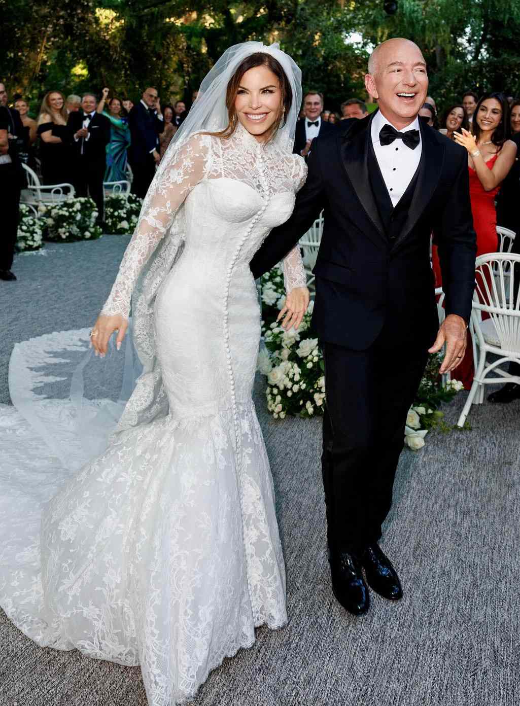 جيف بيزوس Jeff Bezos ولورين سانشيز بيزوس Lauren Sánchez Bezos