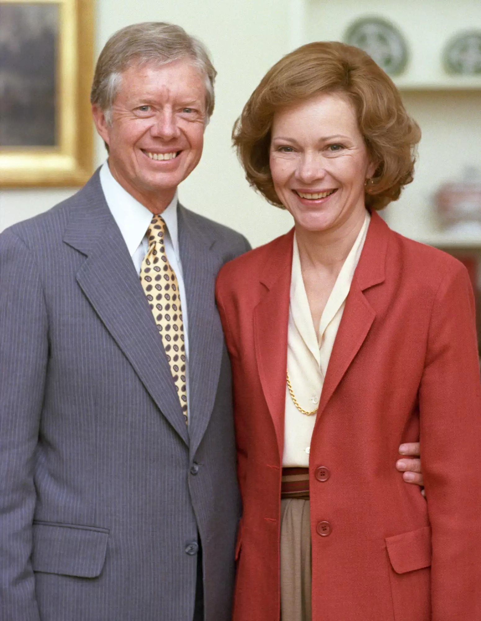 جيمي Jimmy Carter وروزالين كارتر Rosalynn Carter