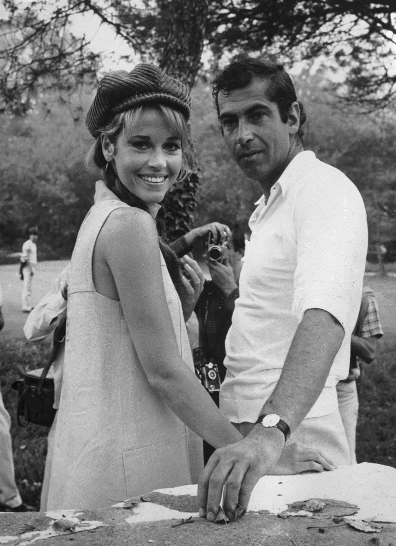 جين فوندا Jane Fonda وروجر فاديم Roger Vadim