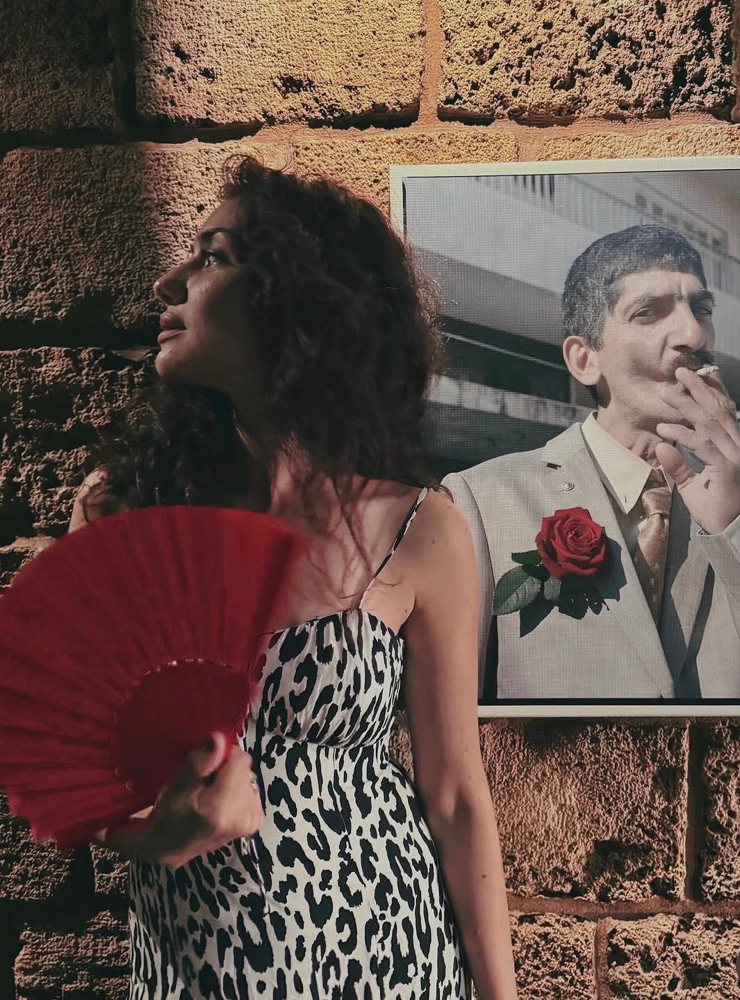 جيهان الشماشرجي من إحدى جولاتها في بيروت