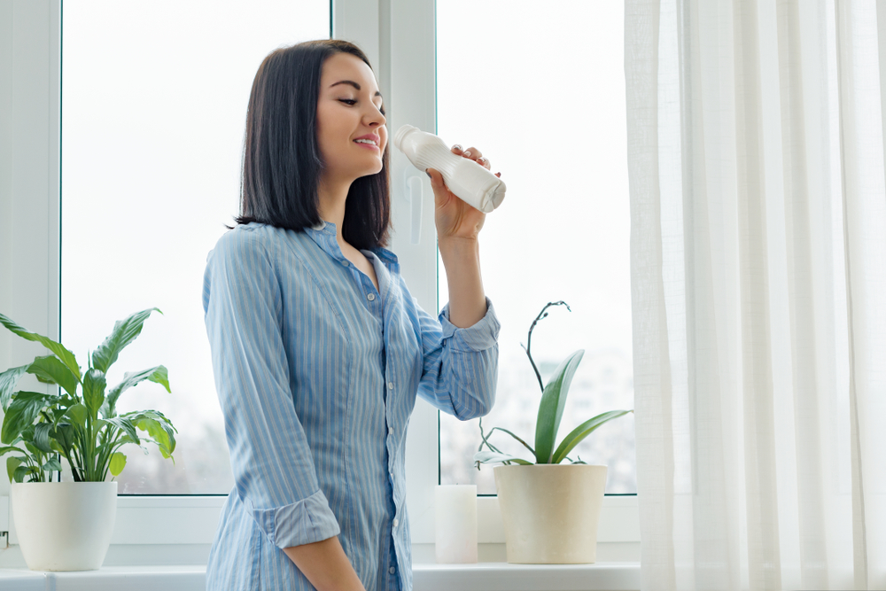 Give up constipation by eating kefir in your diet