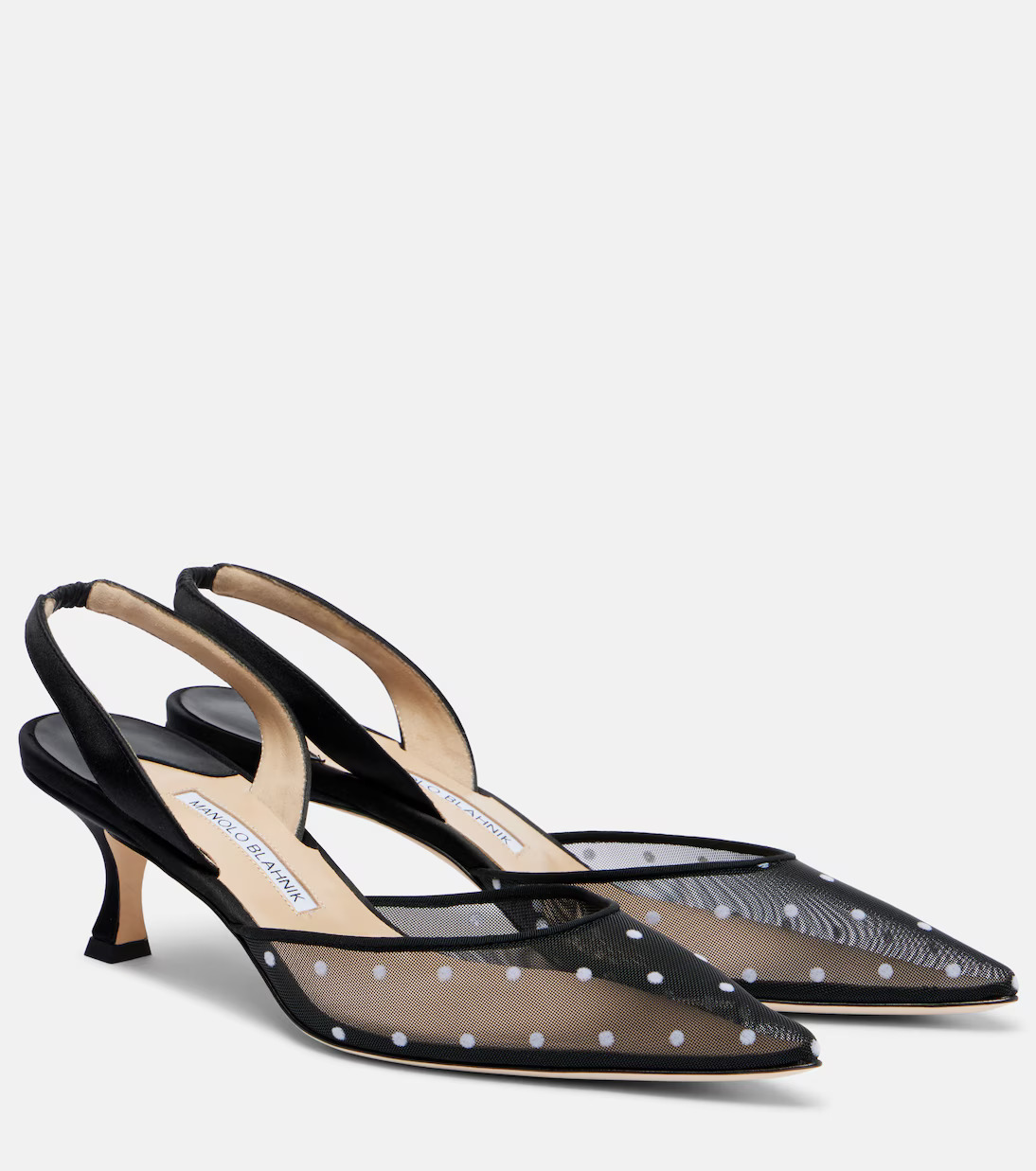 حذاء متوسط الطول من مجموعة Manolo Blahnik