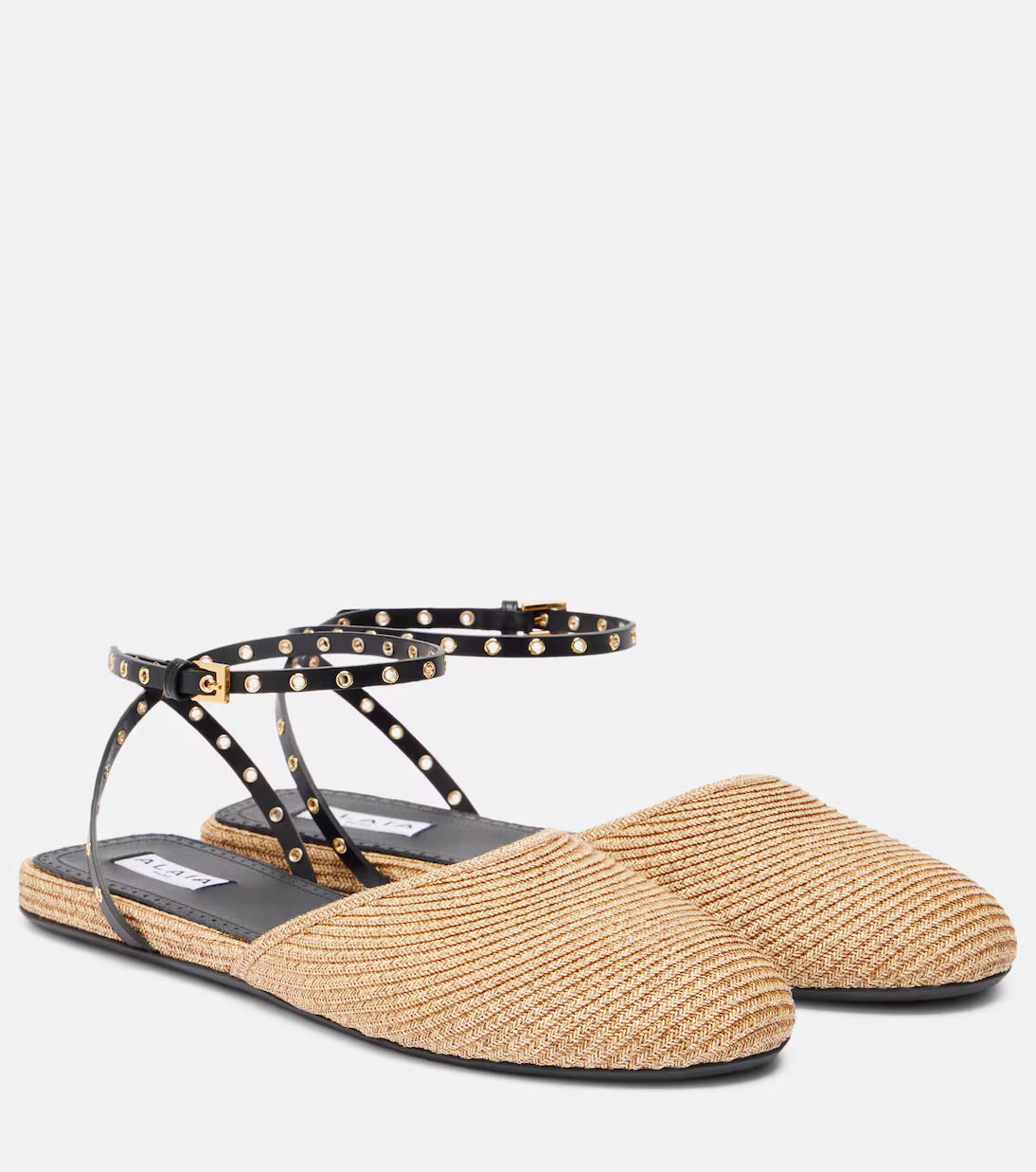 حذاء مسطح بسوار من Alaïa