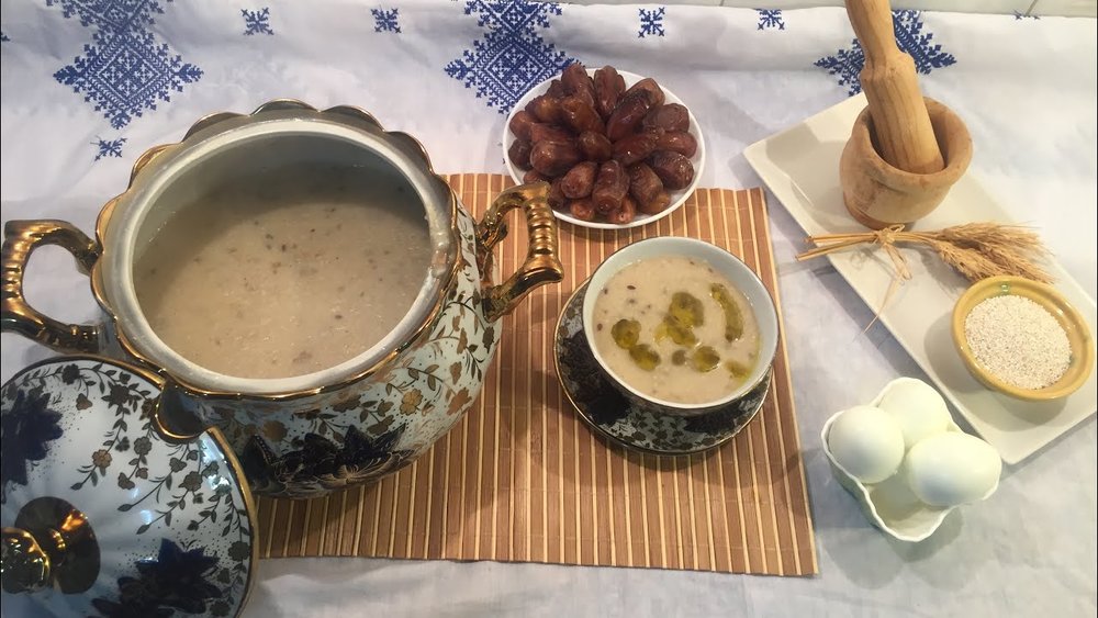 حساء الشعير (الدشيشة)