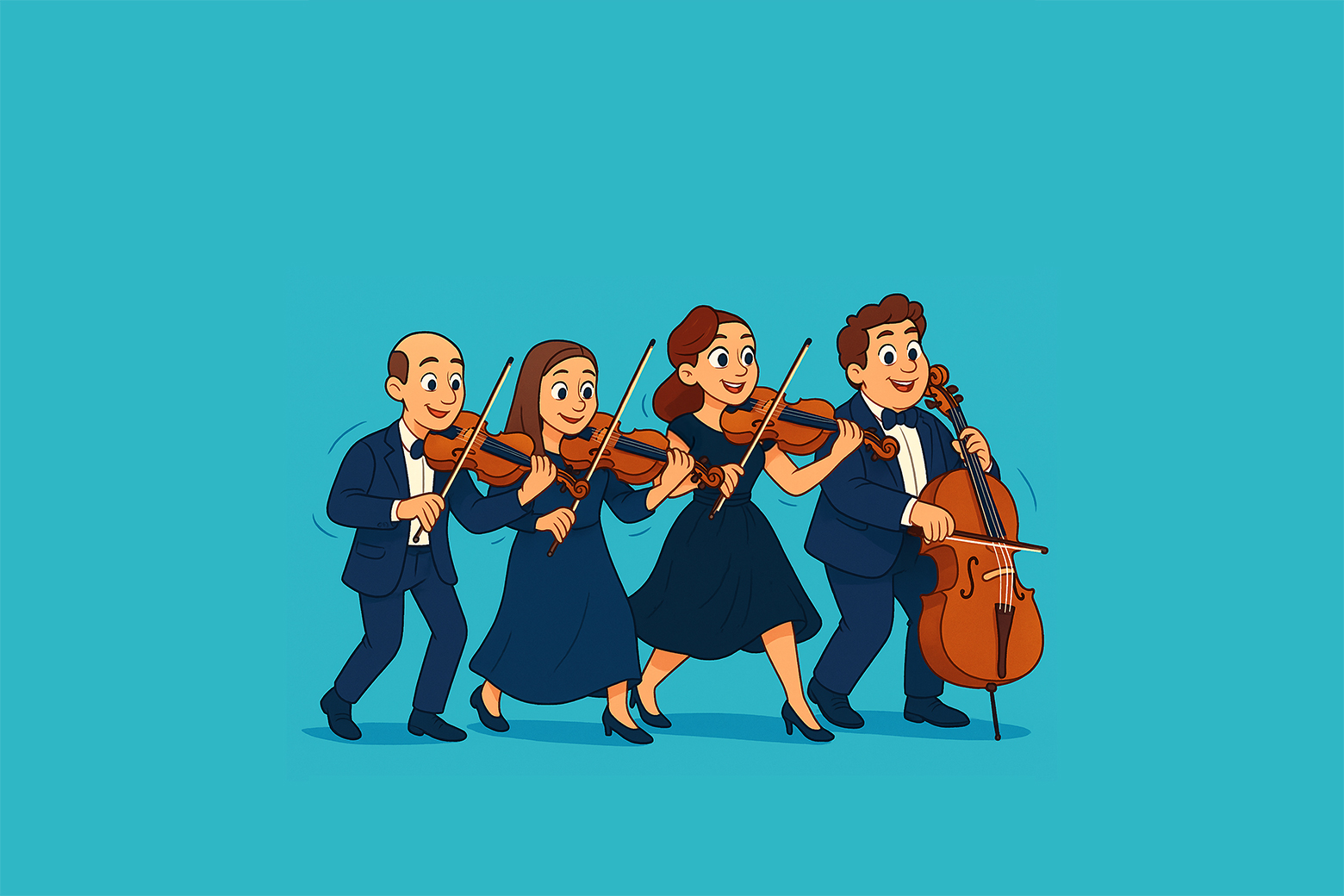 حفل المايسترو الصغير_ لقاء مع الآلات الوترية