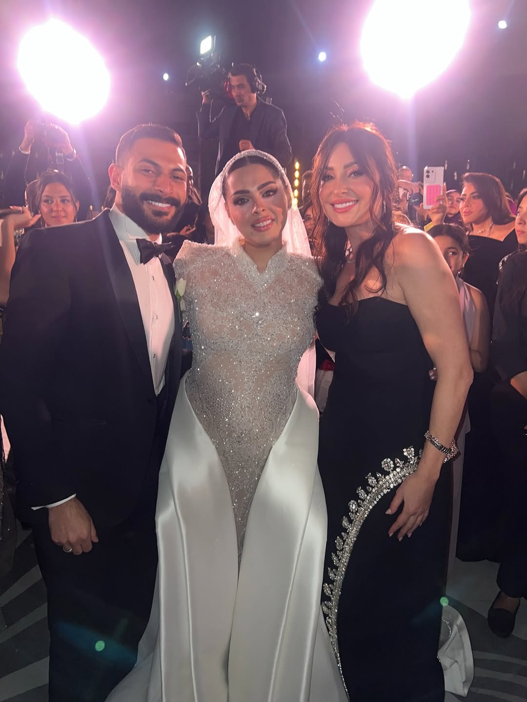 حفل زفاف ابنة محمد هنيدي