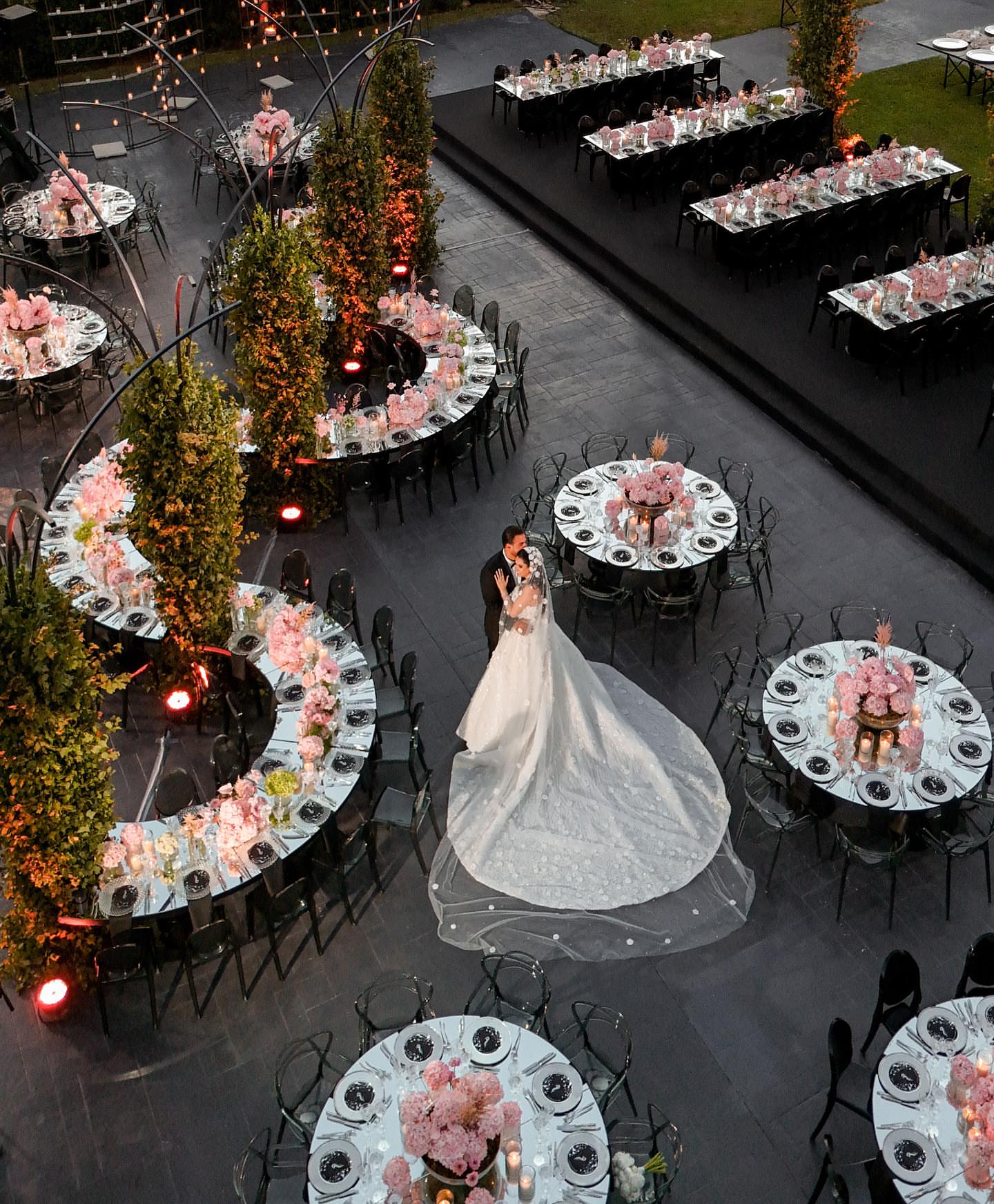 حفل زفاف تنسيق إلياس سركيس