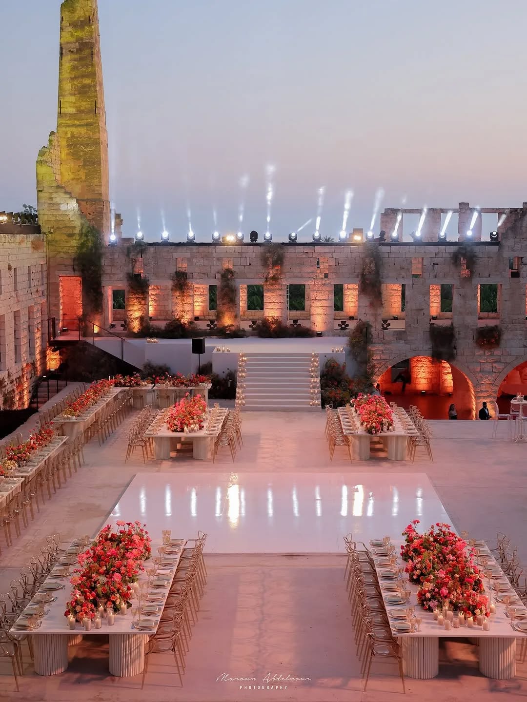 حفل زفاف تنظيم @weplanevents