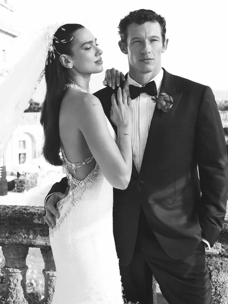 حفل زفاف دوا ليبا Dua Lipa وكالوم تيرنر Callum Turner