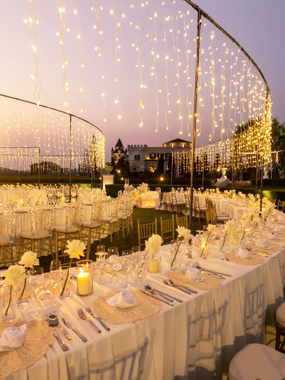 حفل زفاف ليلي - الصورة من The Wedding Bliss