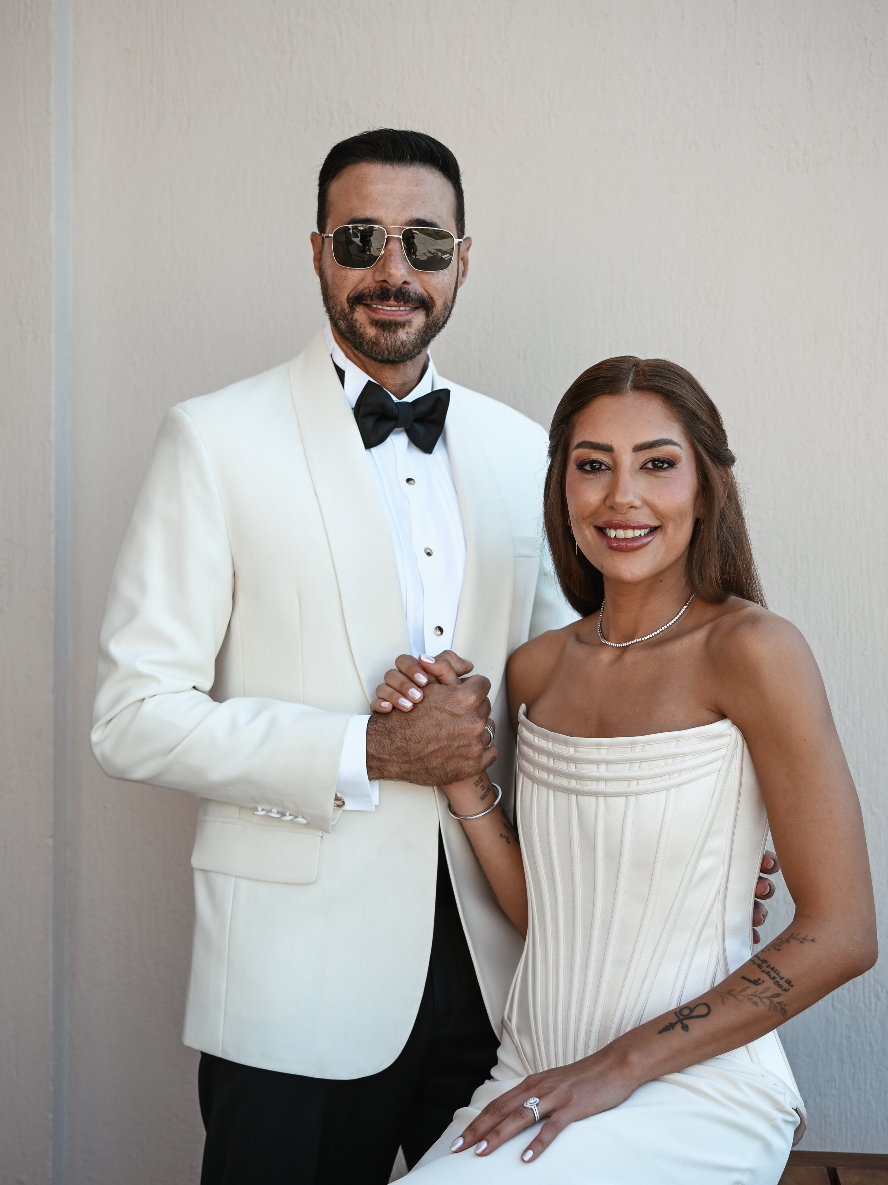 حفل زفاف ميرنا الهلباوي وأحمد السعدني