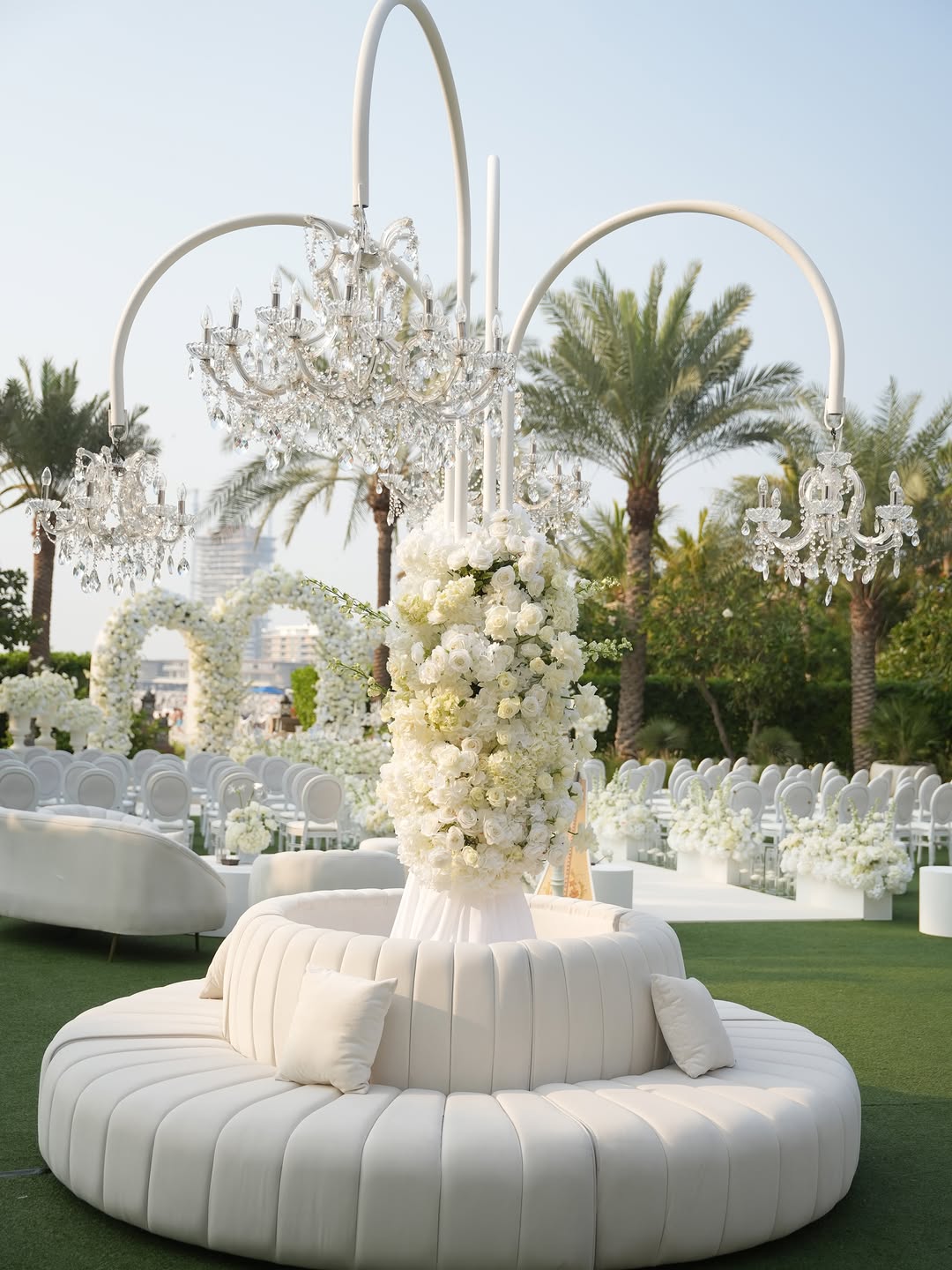 حفل زفاف يعكس البدايات الجديدة- تنظيم leilaswedding