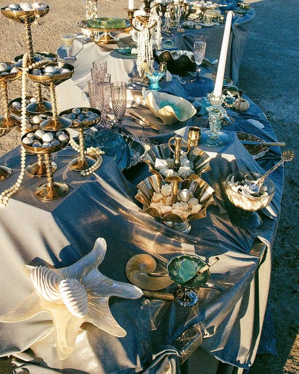 حفلات الزفاف بطابع حورية البحر Mermaidcore