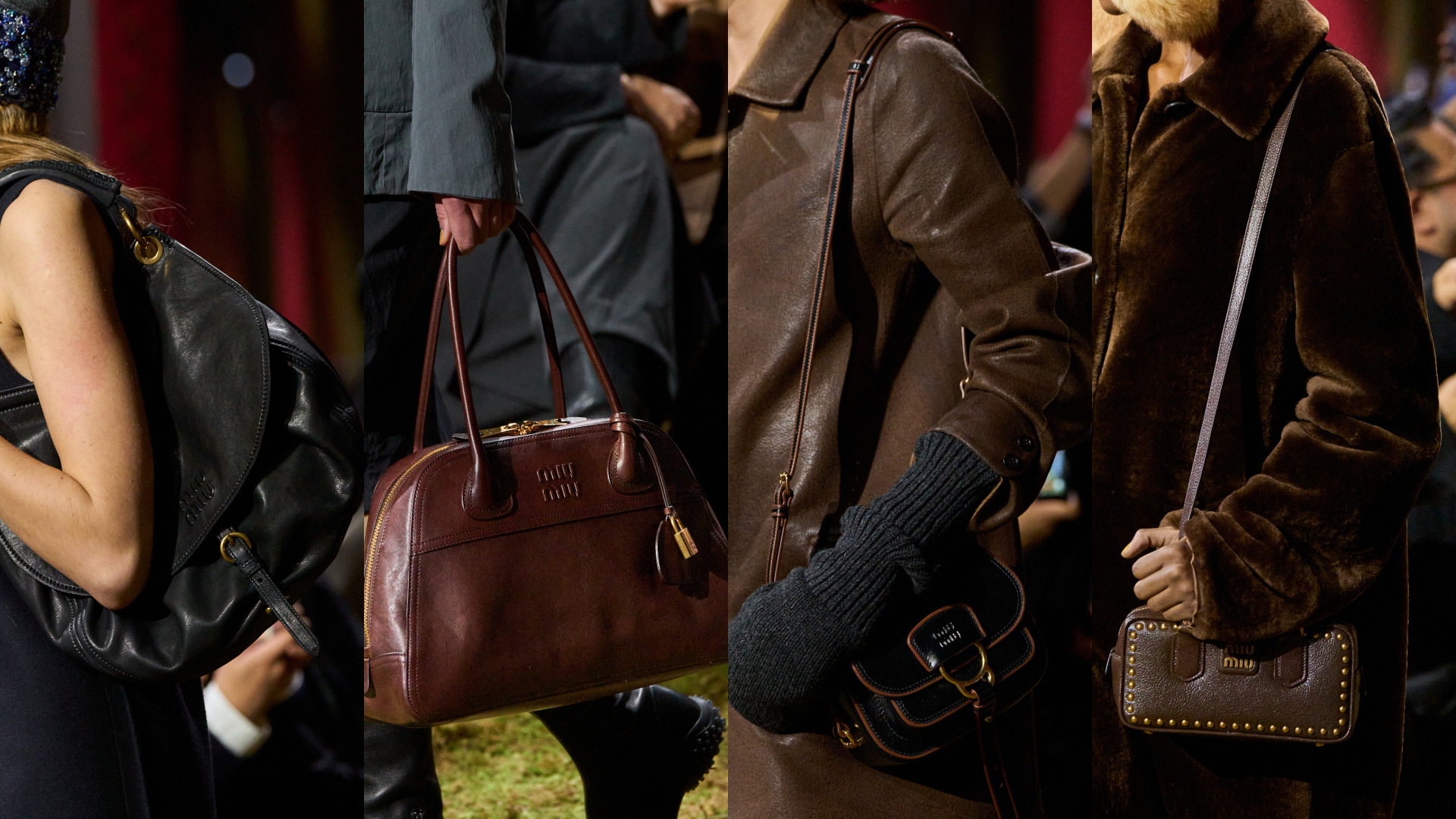 حقائب صغيرة وأخرى كبيرة لإطلالات متعددة من ‏Miu Miu