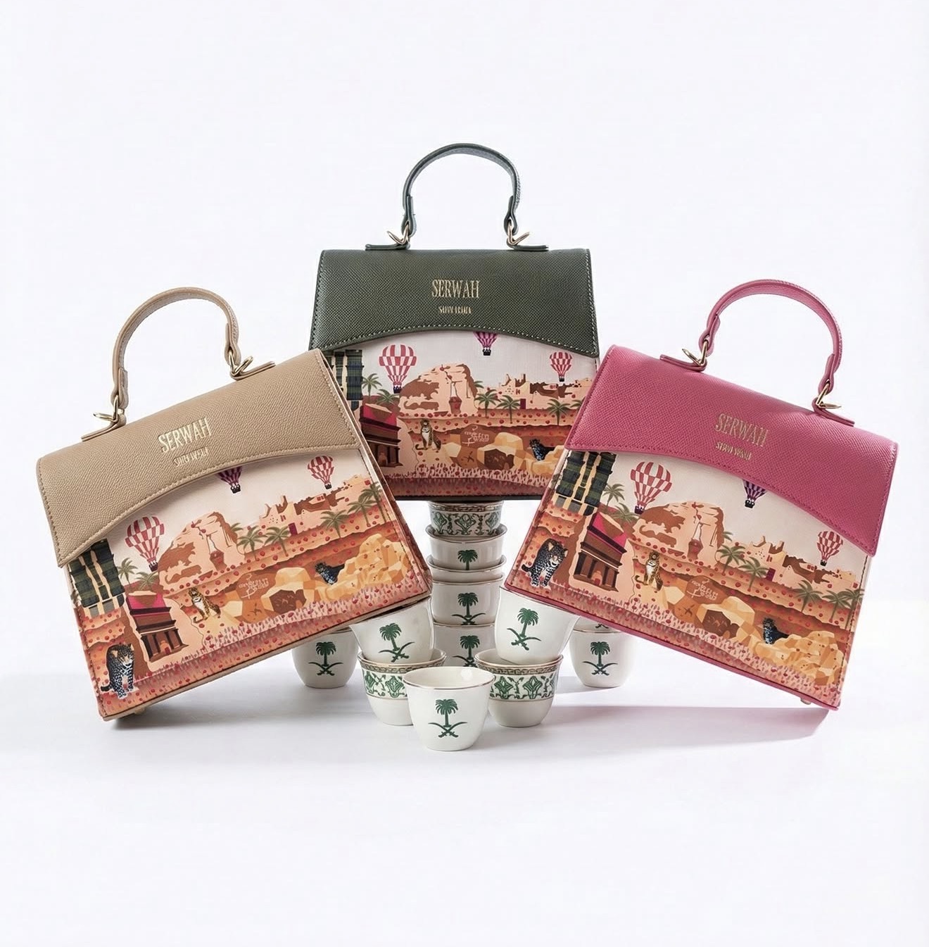 حقائب من علامة سِروة 