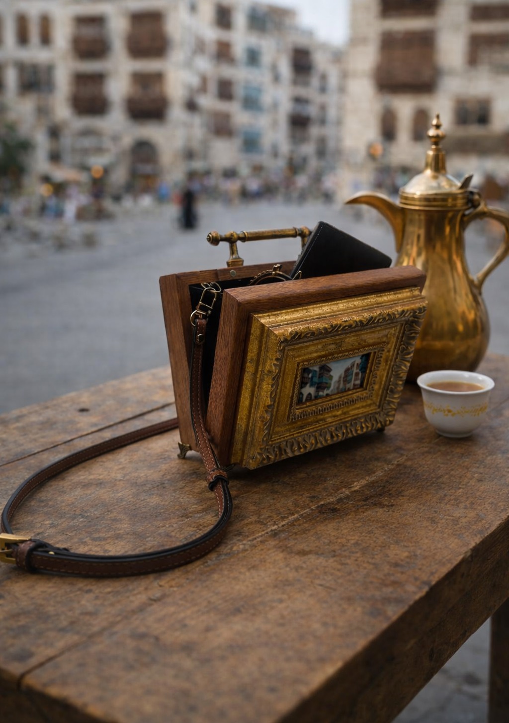 حقيبة مصنوعة يدوياً من أثيرا