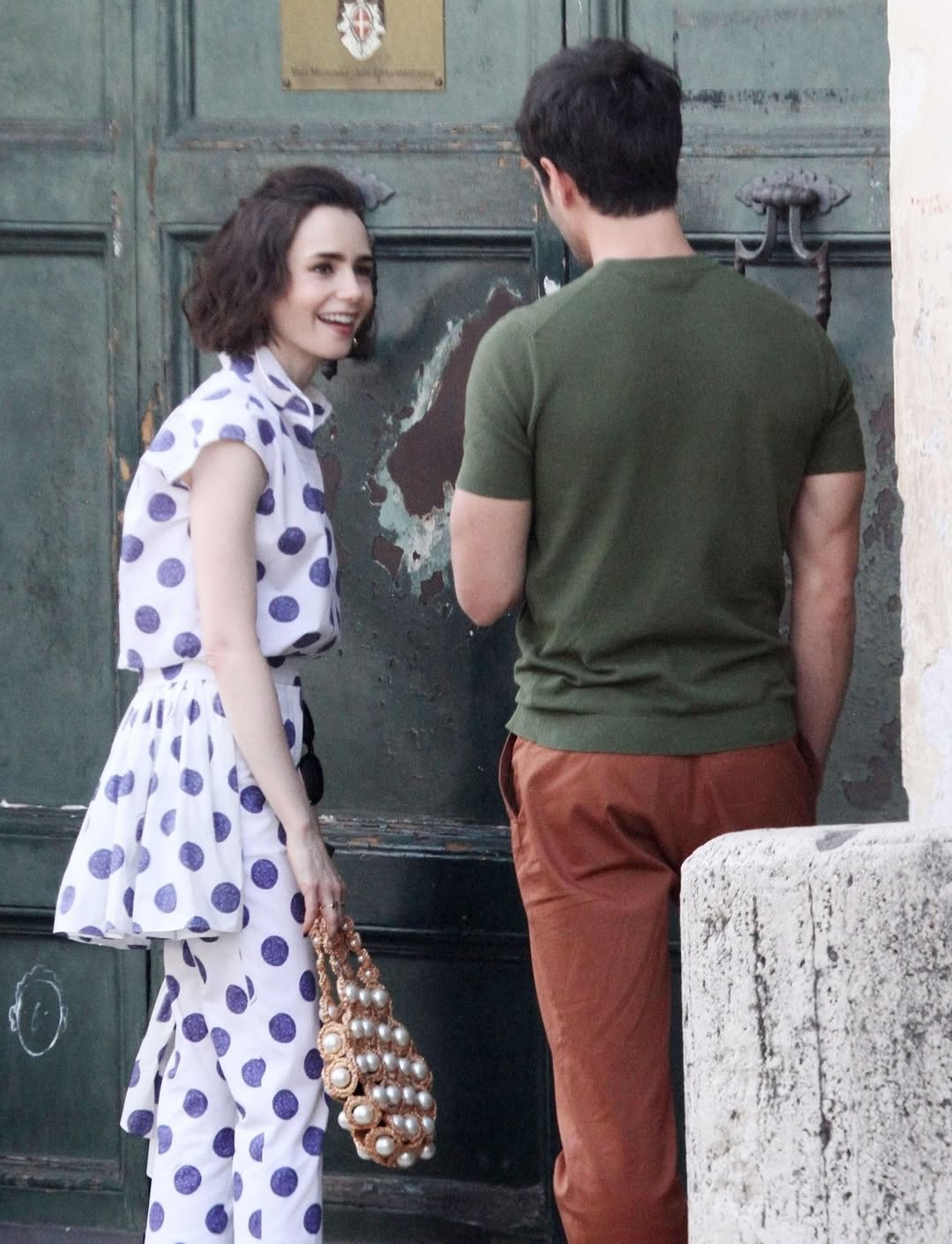 حقيبة ALAMEDA TURQUESA المزينة بالأحجار الكبيرة