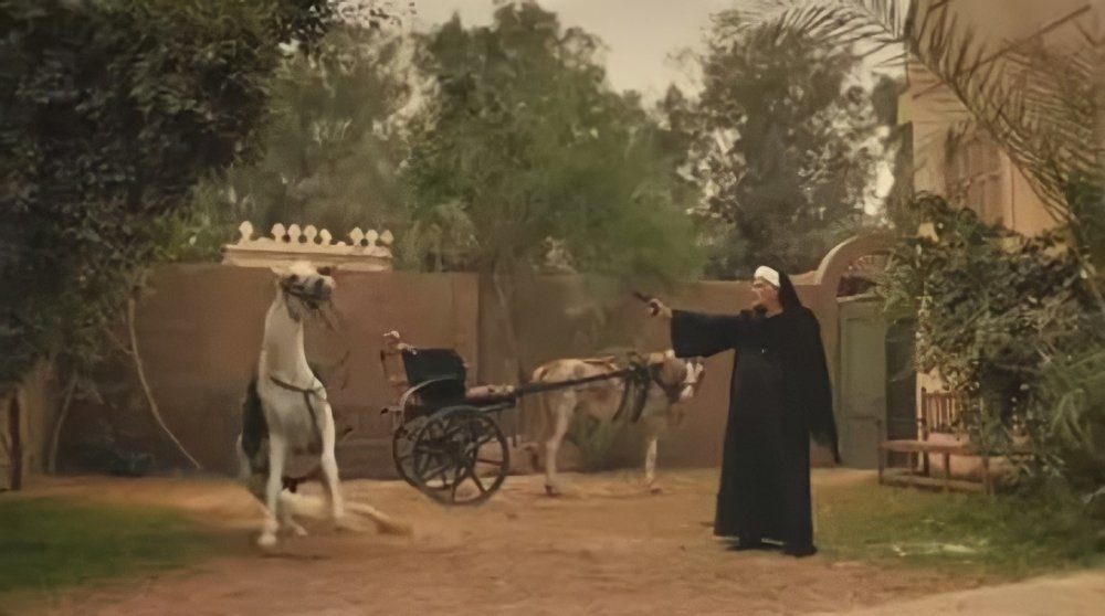 حقيقة مشهد الحصان في مسلسل محمد رمضان