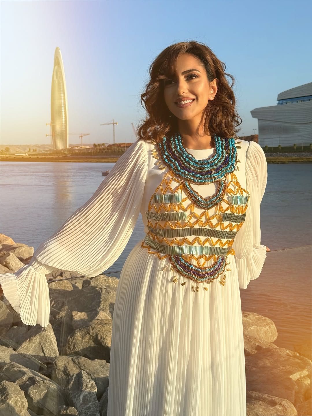حنان مطاوع تحتفل في المغرب