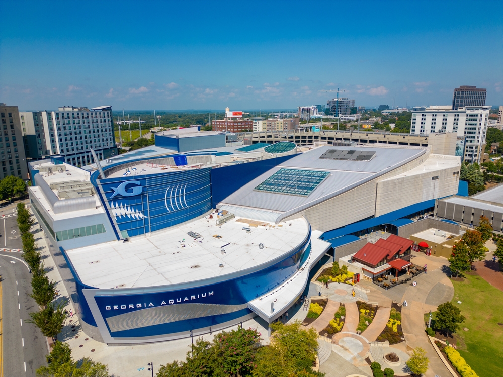 حوض المحيط العالمي (Georgia Aquarium)