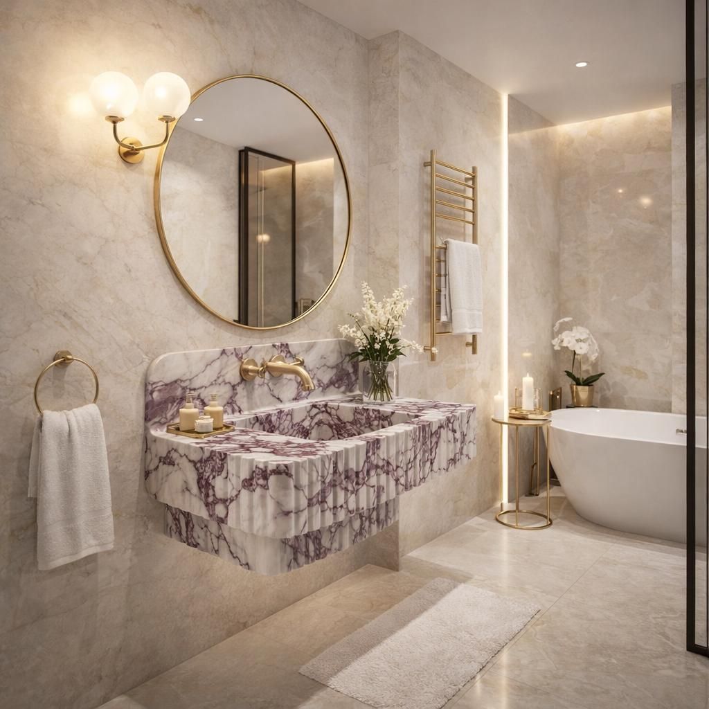 حوض بياني من الرخام