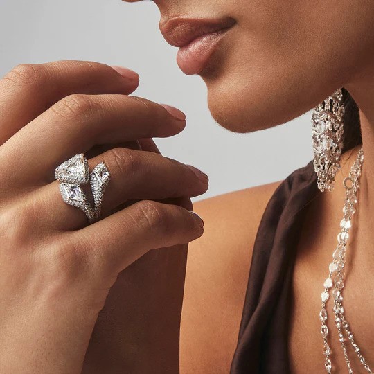 خاتم الماس من facets 64