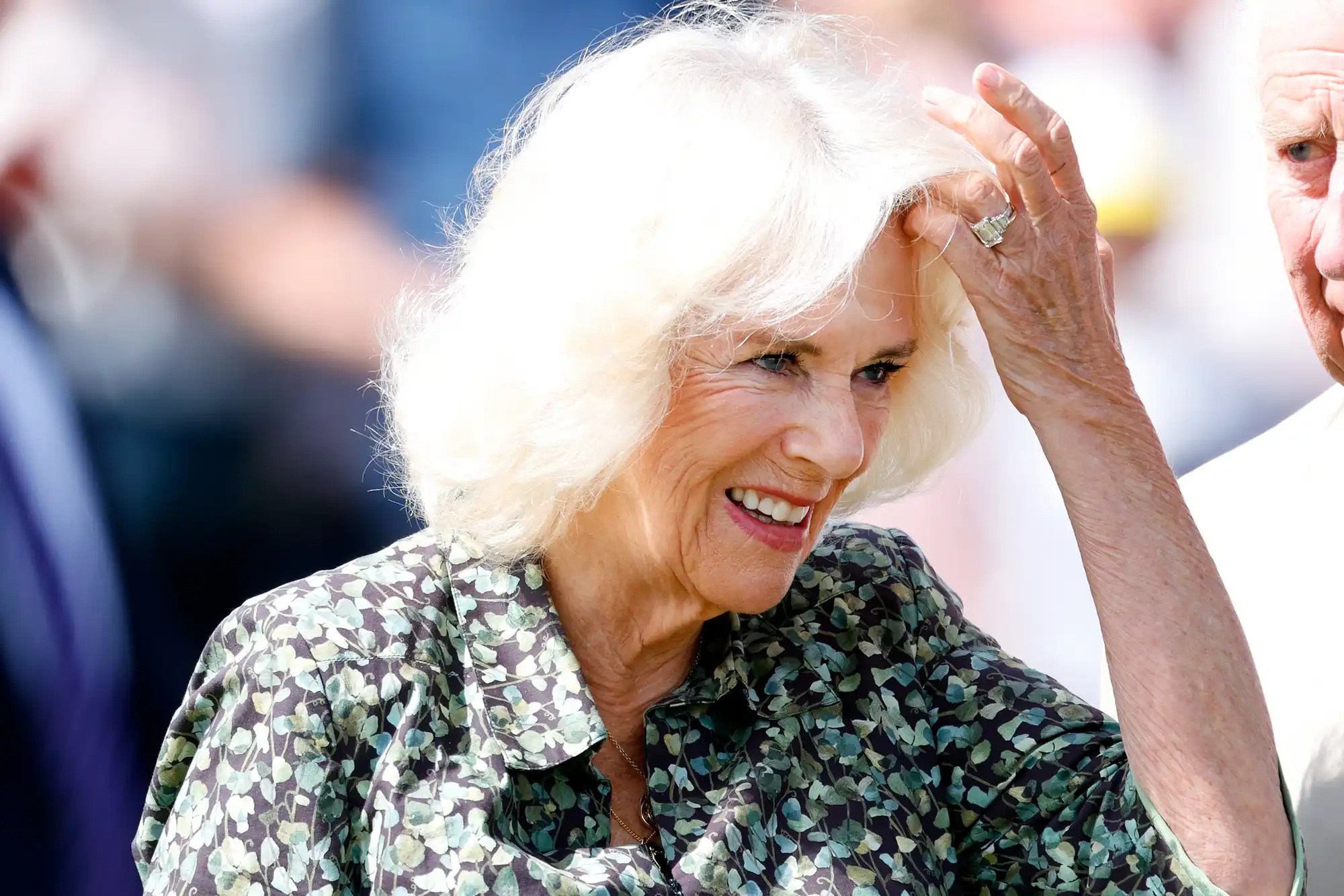 خاتم الملكة كاميلا Queen Camilla الذي كان في الأصل ملكا لجدة زوجها الراحلة