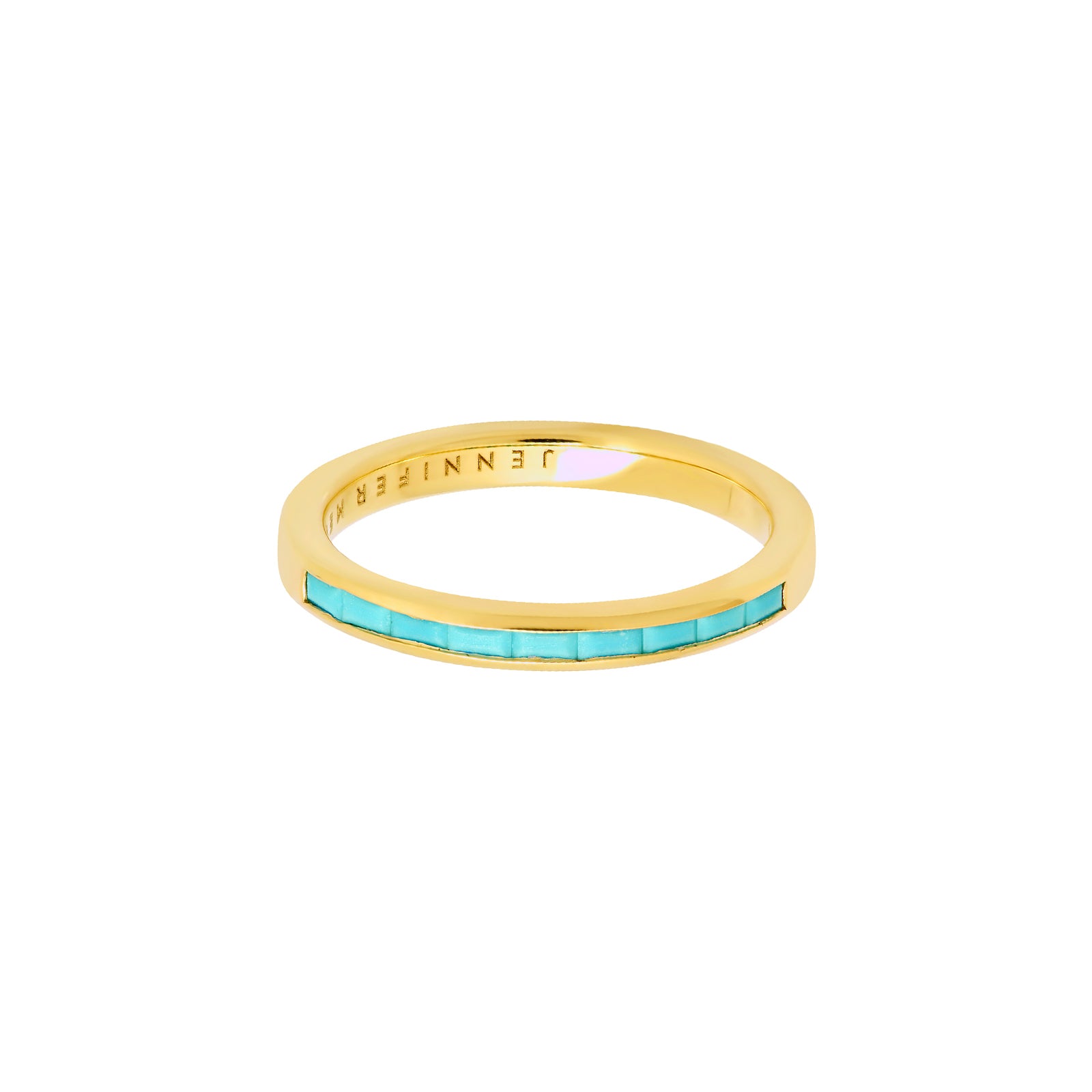 خاتم باغيت Baguette ring من جينيفر ماير Jennifer Meyer
