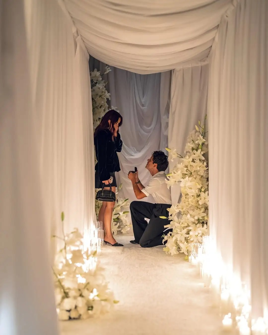 خاتم خطوبة كاميلا مينديز Camila Mendes ورودي مانكوسو Rudy Mancuso