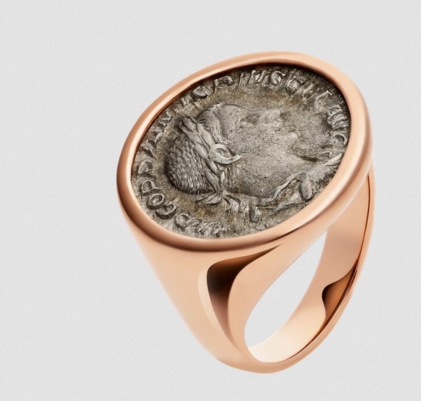 خاتم ذهبي Monete من Bulgari